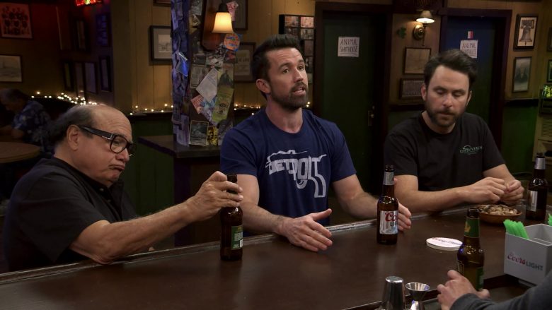 Coors Light Beer Enjoyed by Rob McElhenney as Mac in It’s Always Sunny in Philadelphia Season 14 Episode 9 (1)