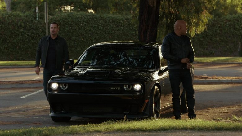 Dodge Challenger SRT Black Car in NCIS Los Angeles Season 11 Episode 8