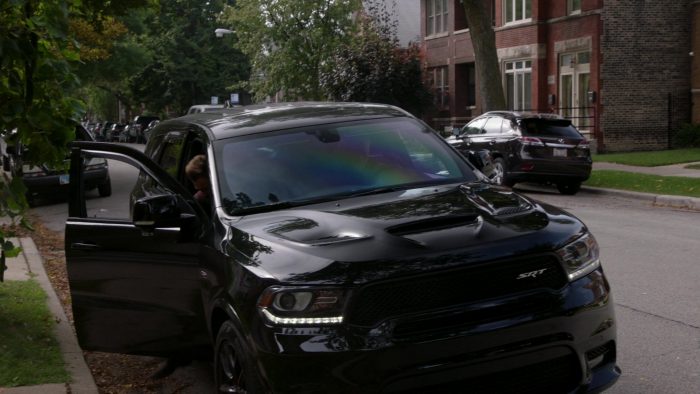 Dodge Durango SRT Black SUV In Chicago P.D. Season 7 Episode 8 