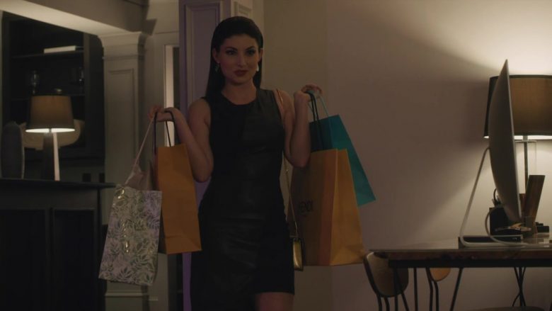 Fendi Yellow Paper Bag in Ambitions Season 1 Episode 12