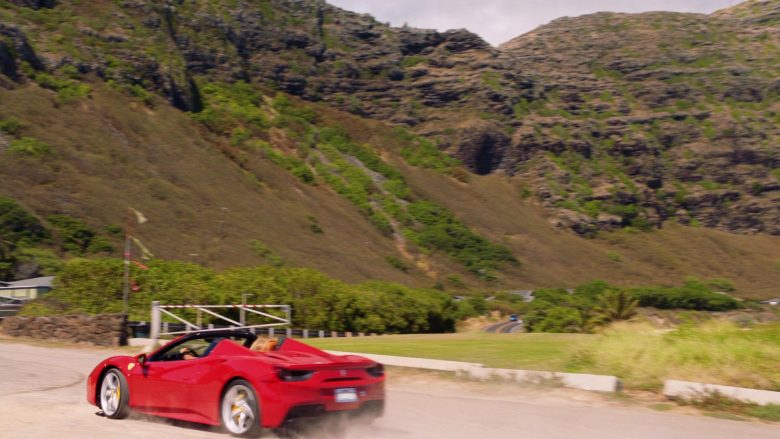 Ferrari Convertible Car Driven by Jay Hernandez as Thomas in Magnum P.I. Season 2 Episode 8 (17)