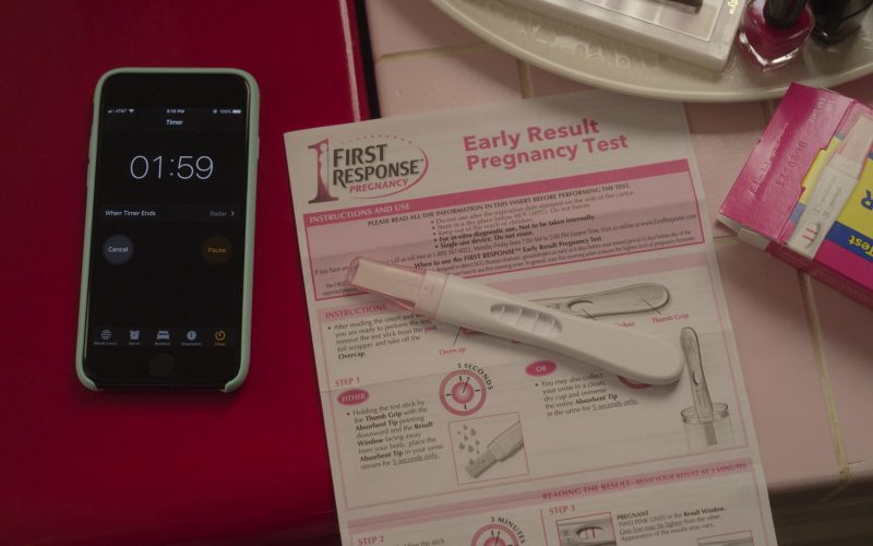 First Response Early Result Pregnancy Test in Dollface Season 1 Episode 8 "Mama Bear" (2019)