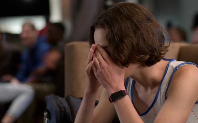 Fitbit Tracker Worn by Brigette Lundy-Paine as Casey Gardner in Atypical Season 3 Episode 9 (1)