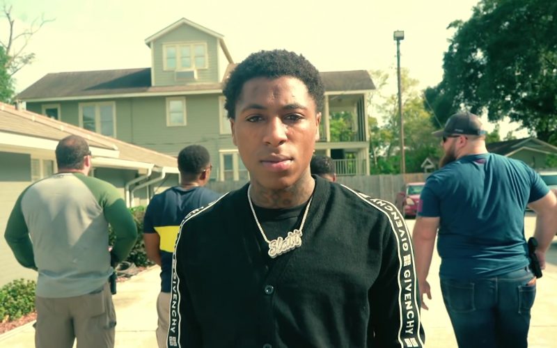 Givenchy Cardigan Worn by NBA YoungBoy in Lost Motives (1)