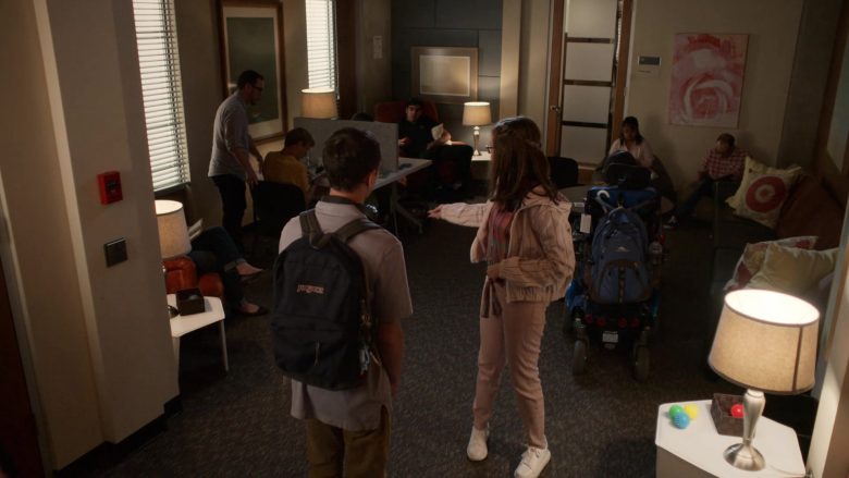 Jansport Backpack Used by Keir Gilchrist as Sam Gardner in Atypical Season 3 Episode 3 (3)