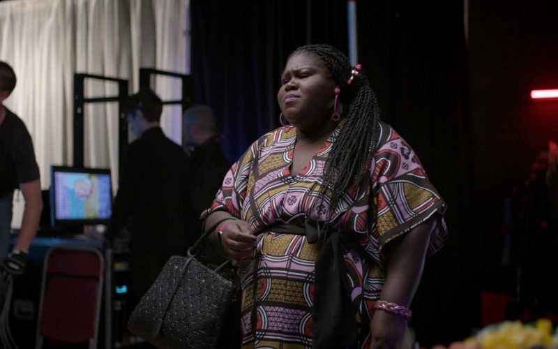 Louis Vuitton Black Handbag Used by Gabourey Sidibe as Becky in Empire Season 6 Episode 5 (3)