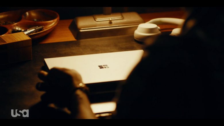 Microsoft Surface Laptop Used by Edwin Hodge in The Purge Season 2 Episode 4 Grief Box (2)