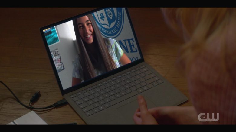 Microsoft Surface Laptop Used by Kennedy McMann in Nancy Drew Season 1 Episode 5 (3)