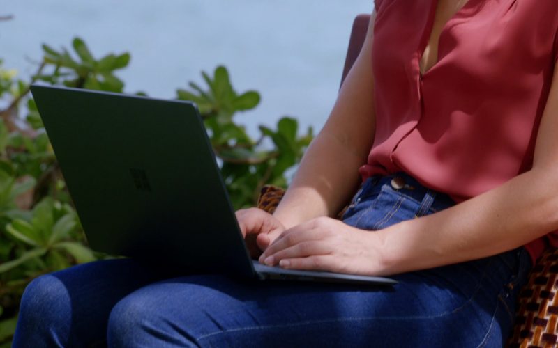 Microsoft Surface Laptop Used by Perdita Weeks in Magnum P.I. Season 2 Episode 7 (1)