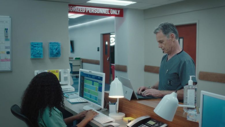 Microsoft Surface Tablet Used by Bruce Greenwood as Randolph Bell in The Resident Season 3 Episode 8