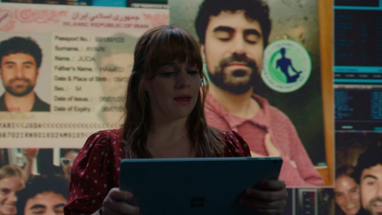 Microsoft Surface Tablet Used by Renée Felice Smith in NCIS Los Angeles Season 11 Episode 7 (2)