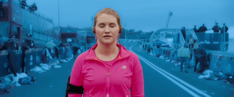New Balance Pink Jacket Worn by Jillian Bell in Brittany Runs a Marathon (2020)