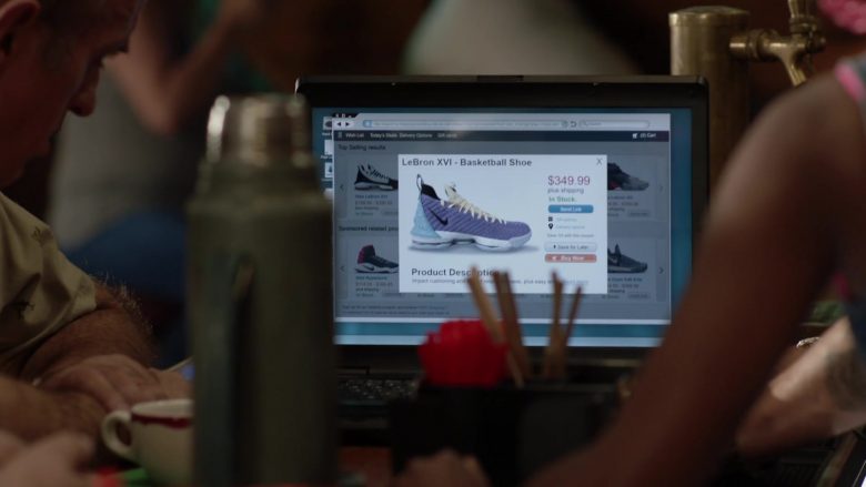 Nike LeBron XVI Basketball Shoe in Shameless Season 10 Episode 1
