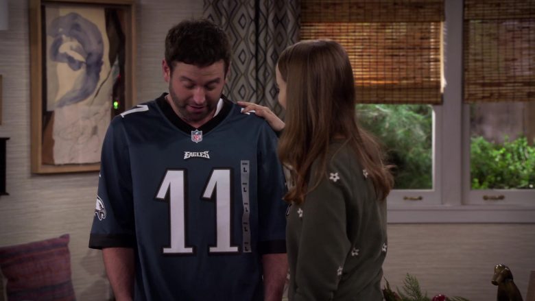 Nike x NFL x Eagles Jersey Worn by Brent Morin as Matt in Merry Happy Whatever Season 1 Episode 3 (1)