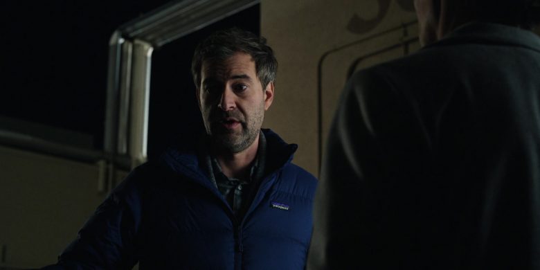 Patagonia Blue Jacket Worn by Mark Duplass as Charlie ‘Chip’ Black in The Morning Show Season 1 Episode 6 (2)