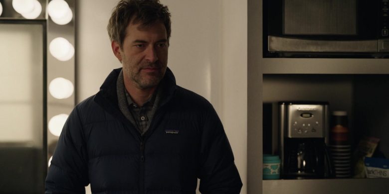 Patagonia Blue Jacket Worn by Mark Duplass as Charlie ‘Chip’ Black in The Morning Show Season 1 Episode 6 (7)