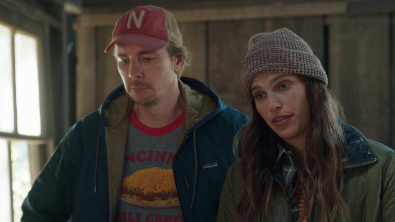 Patagonia Jacket (Blue) Worn by Dax Shepard as Mike Levine-Young in Bless This Mess Season 2, Episode 6 (1)