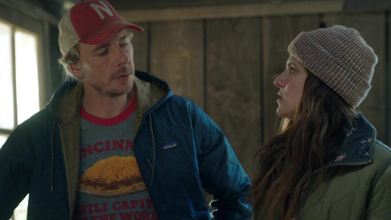 Patagonia Jacket (Blue) Worn by Dax Shepard as Mike Levine-Young in Bless This Mess Season 2, Episode 6 (2)
