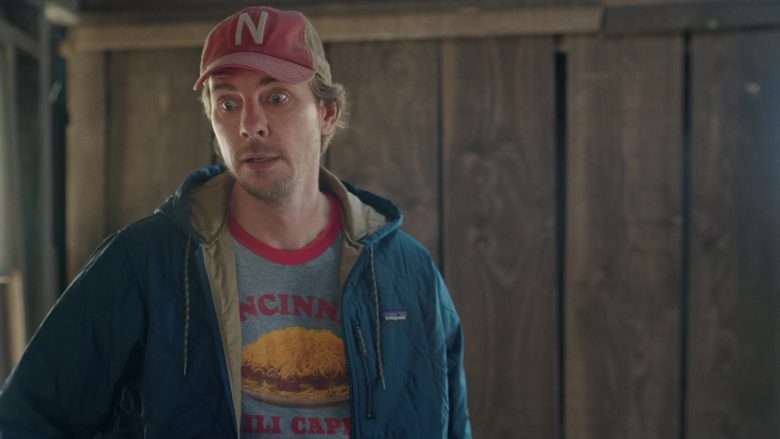 Patagonia Jacket (Blue) Worn by Dax Shepard as Mike Levine-Young in Bless This Mess Season 2, Episode 6 (3)