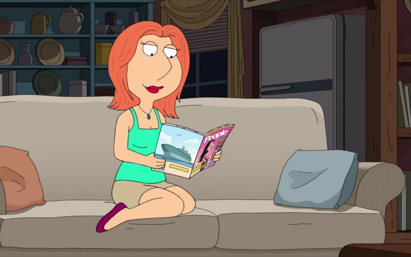 People Magazine in Family Guy Season 18 Episode 6 Peter & Lois' Wedding