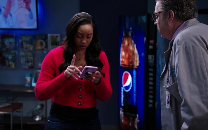 Pepsi Vending Machine in Chicago Med Season 5 Episode 8 Too Close to the Sun