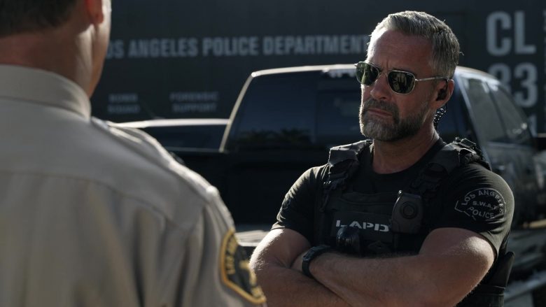 Randolph Sunglasses Worn by Jay Harrington as Sergeant II David Kay or Deacon in S.W.A.T. Season 3 Episode 8