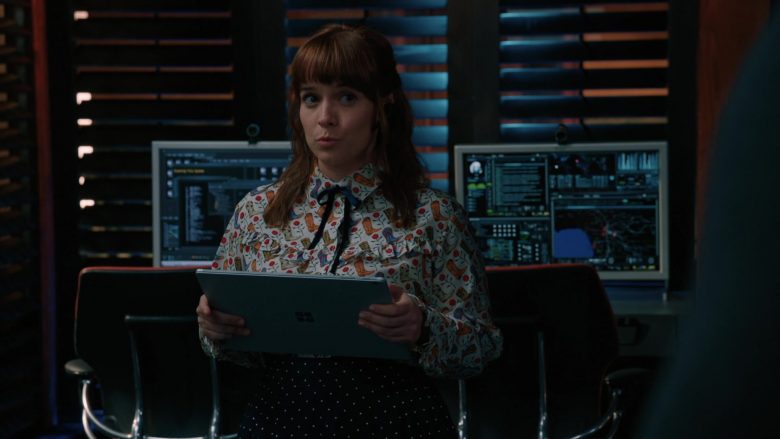 Surface Tablet Held by Renée Felice Smith in NCIS Los Angeles Season 11 Episode 8 (1)