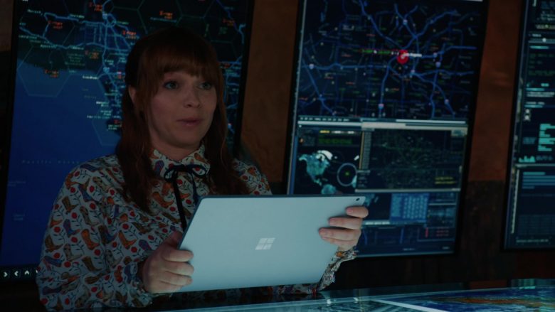 Surface Tablet Held by Renée Felice Smith in NCIS Los Angeles Season 11 Episode 8 (3)