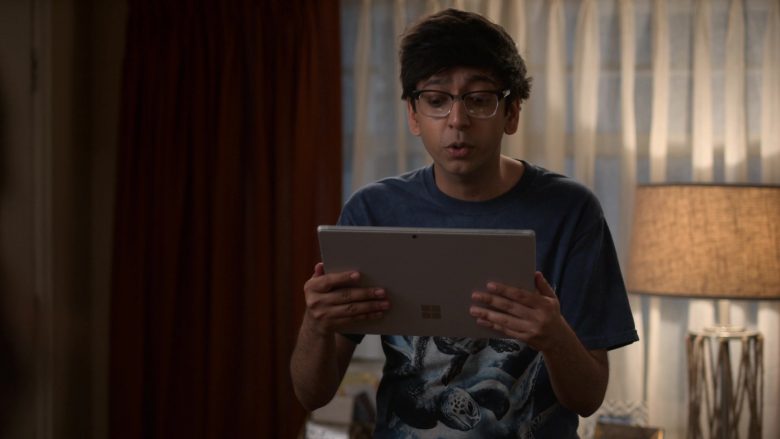 Surface Tablet Used by Nik Dodani as Zahid in Atypical Season 3 Episode 5 (1)