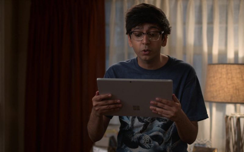 Surface Tablet Used by Nik Dodani as Zahid in Atypical Season 3 Episode 5 (1)