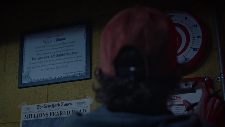 The New York Times Newspaper in Watchmen Season 1 Episode 5 Little Fear of Lightning (2019)