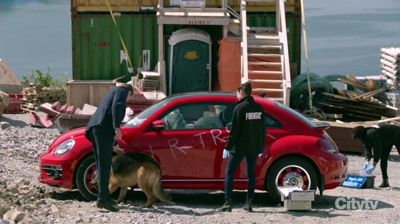 Volkswagen Beetle Red Car in Hudson & Rex Season 2 Episode 7 The Woods Have Eyes (1)