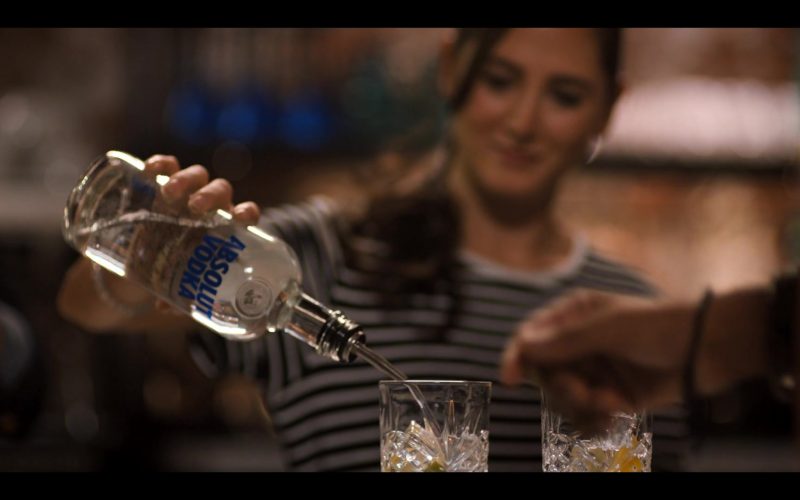 Absolut Vodka Bottle in The L Word Generation Q Season 1 Episode 4 LA Times