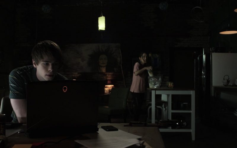 Alienware Laptop Used by Teddy Moynihan as Jergen Weber in V Wars Season 1 Episode 2 (1)