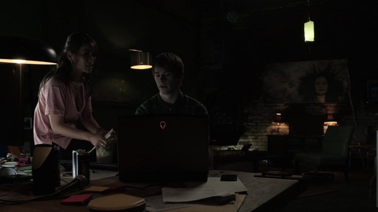 Alienware Laptop Used by Teddy Moynihan as Jergen Weber in V Wars Season 1 Episode 2 (2)