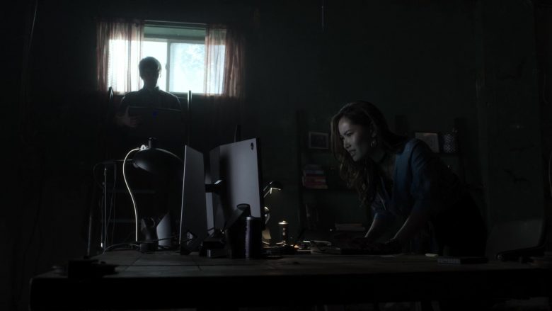 Alienware Laptop and Monitor Used by Teddy Moynihan as Jergen Weber and Jacky Lai as Kaylee Vo in V Wars (3)