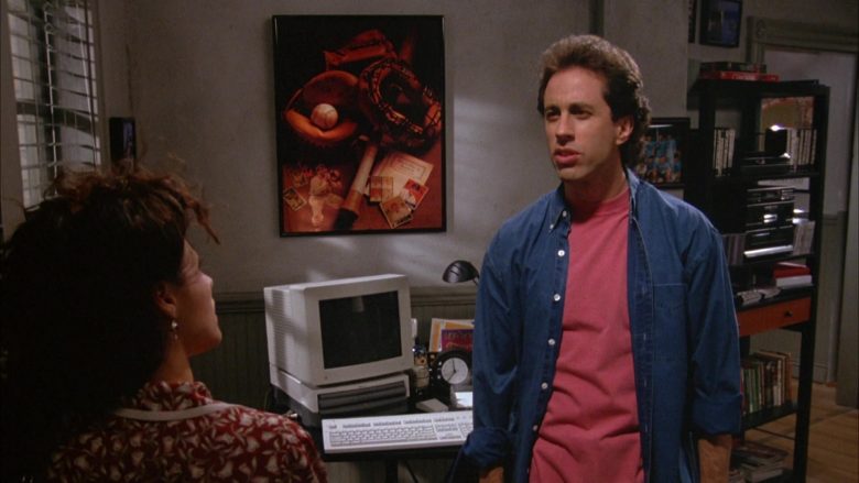Apple Computer Monitor Used by Jerry Seinfeld in Seinfeld Season 5 Episode 3