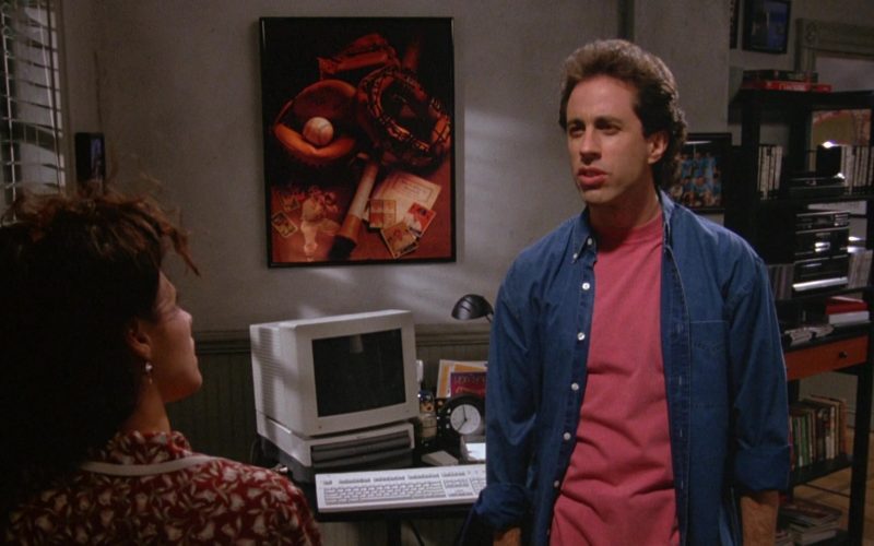 Apple Computer Monitor Used by Jerry Seinfeld in Seinfeld Season 5 Episode 3