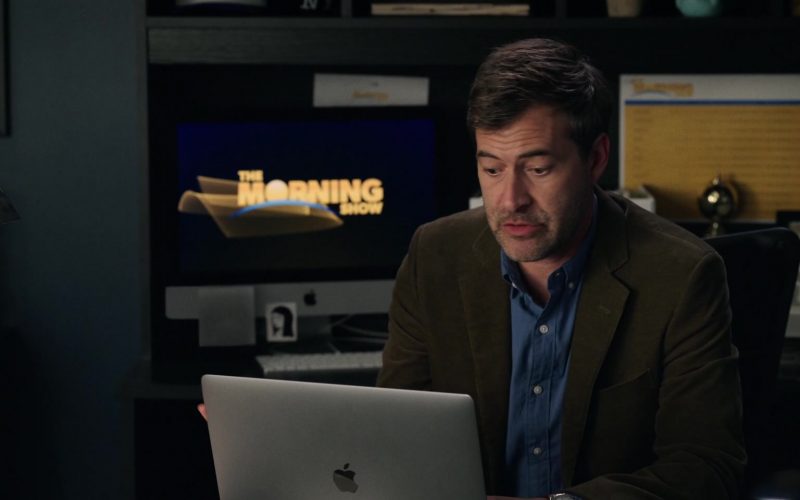 Apple MacBook Laptop Used by Mark Duplass as Chip and iMac Computer in The Morning Show Season 1 Episode 8