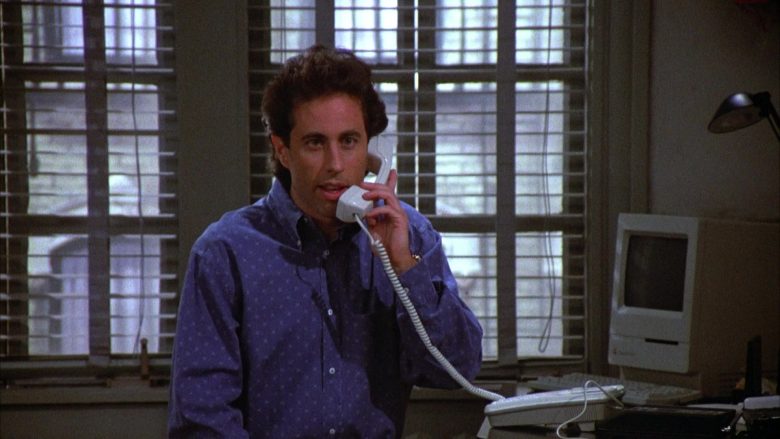 Apple Macintosh Computer in Seinfeld Season 4 Episode 17 The Outing (1)