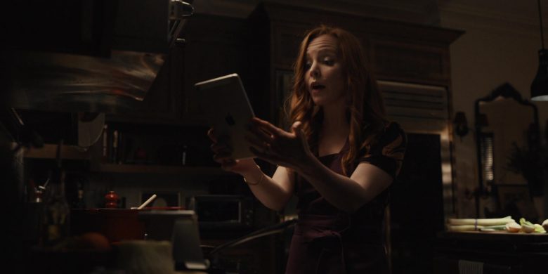 Apple iPad Tablet Used by Lauren Ambrose as Dorothy Turner in Servant Season 1 Episode 6