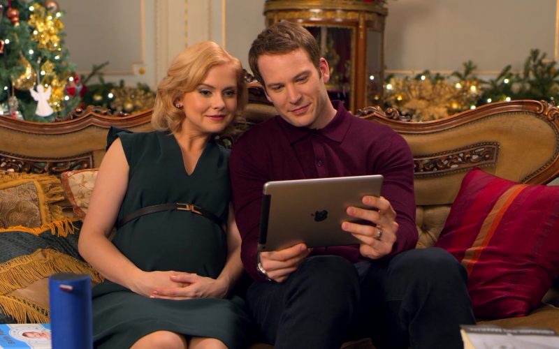 Apple iPad Tablet Used by Rose McIver & Ben Lamb in A Christmas Prince The Royal Baby (1)