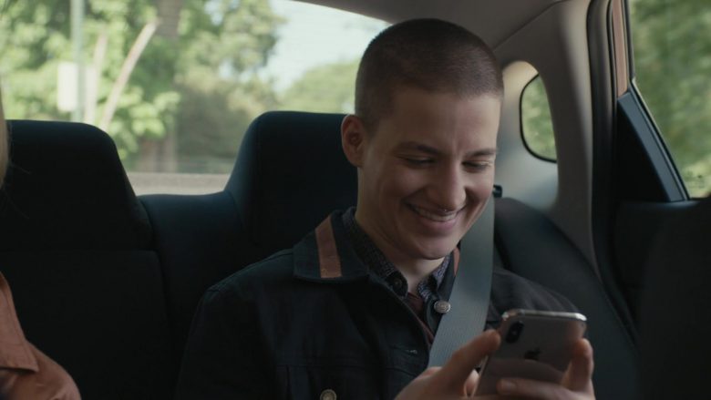 Apple iPhone Smartphone Used by Theo Germaine as Chris in Work in Progress Season 1 Episode 3 162