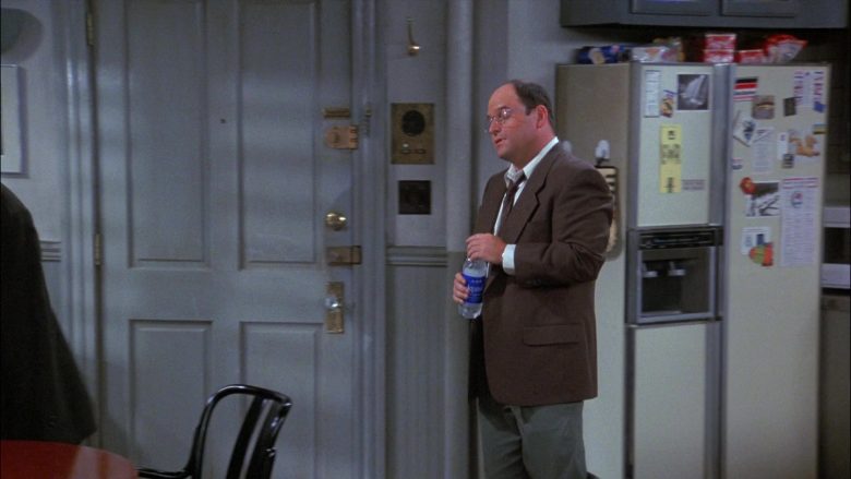 Aquafina Water Enjoyed by Jason Alexander as George Costanza in Seinfeld Season 8 Episode 1 (1)