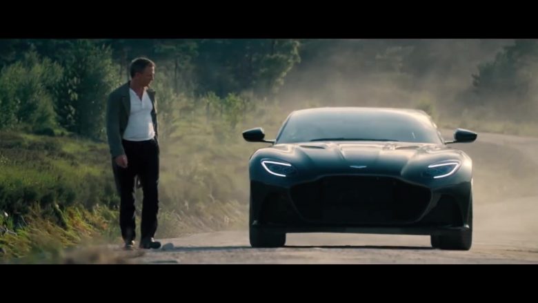 Aston Martin DBS Superleggera Sports Car in No Time to Die