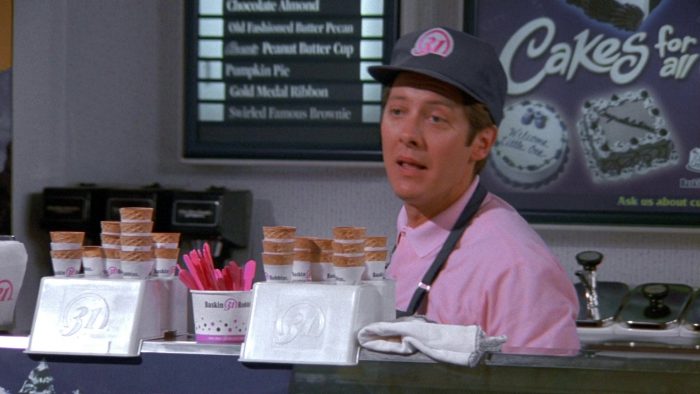 Baskin-Robbins Ice Cream Shop Starring James Spader In Seinfeld Season