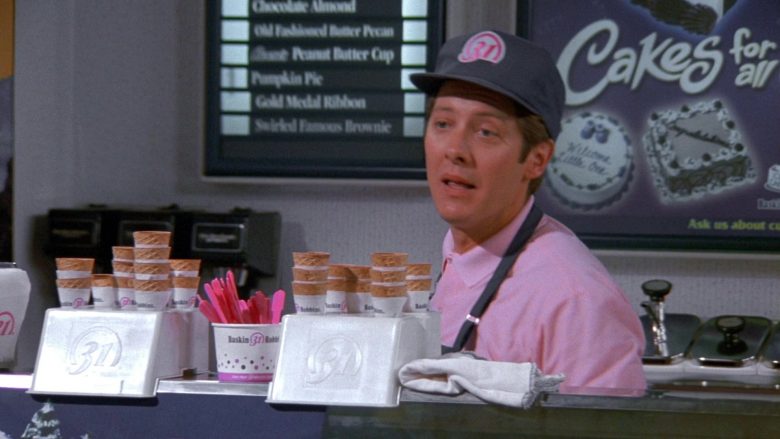 Baskin-Robbins Ice Cream Shop in Seinfeld Season 9 Episode 9 The Apology (3)