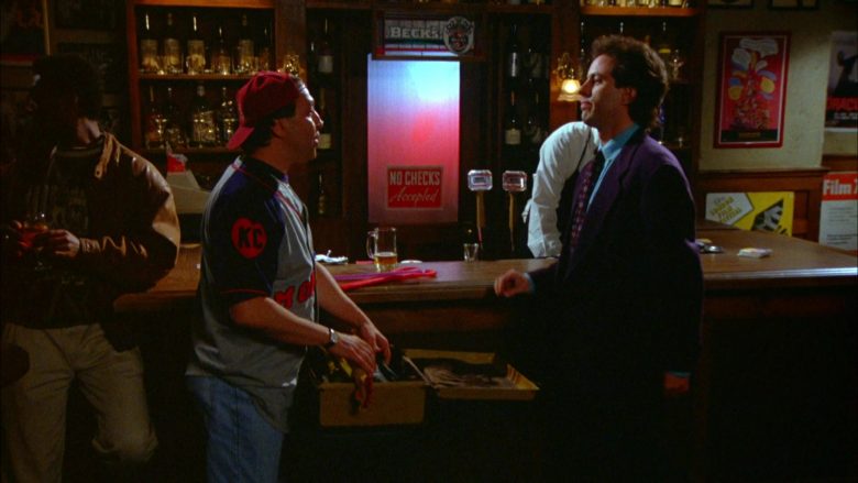 Beck’s Beer Poster in Seinfeld Season 5 Episode 20 The Fire (1)