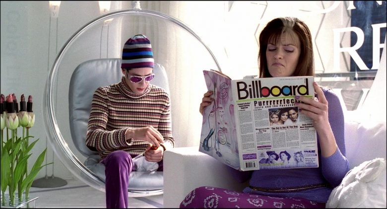 Billboard Magazine Held by Missi Pyle in Josie and the Pussycats