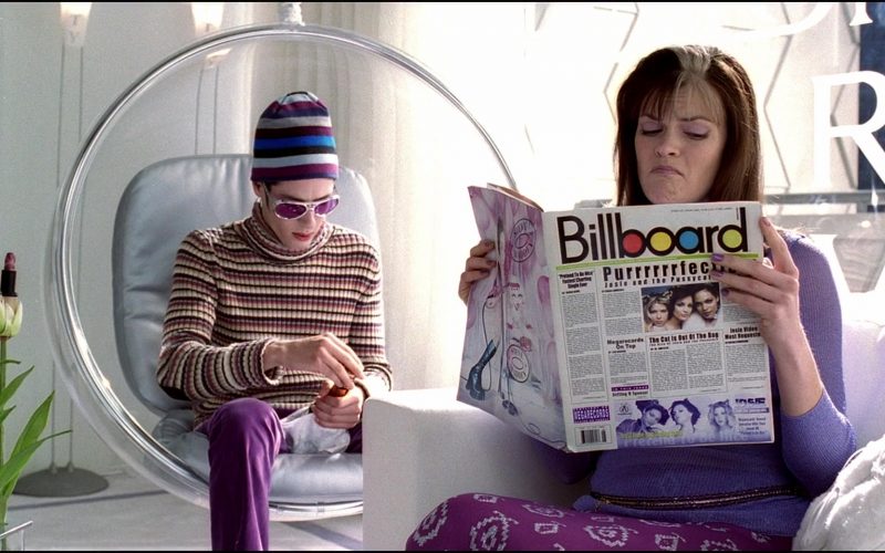 Billboard Magazine Held by Missi Pyle in Josie and the Pussycats